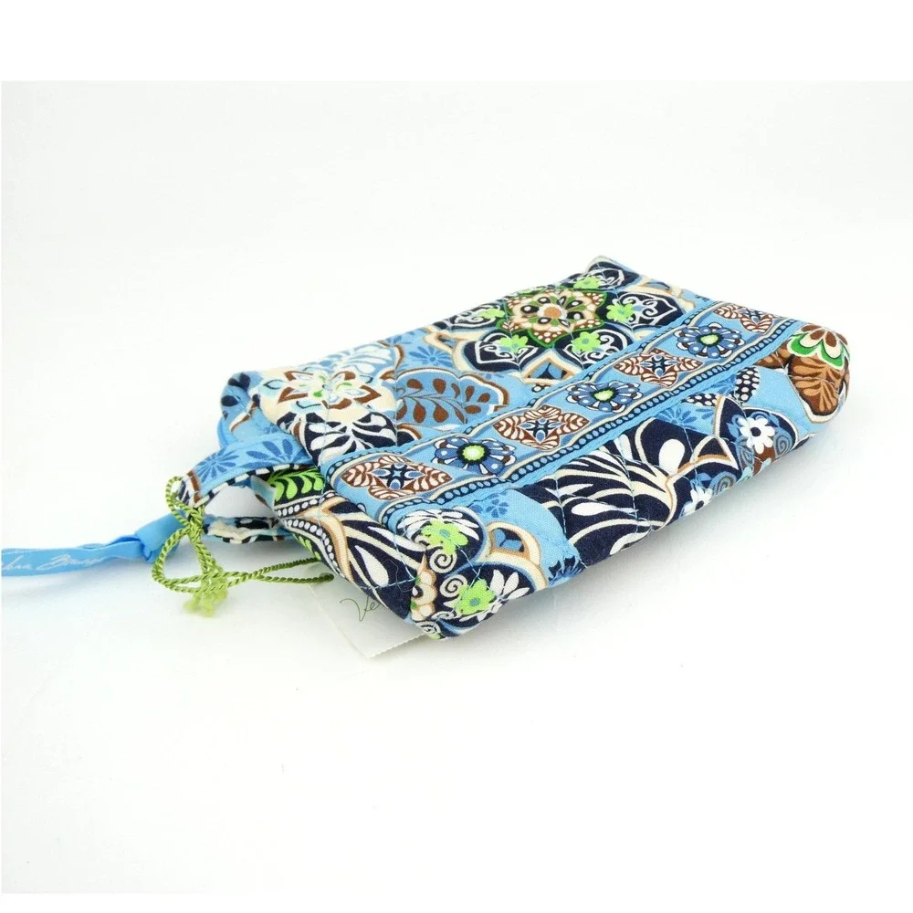 Vera Bradley Bali Blue Small Cosmetic Bag Case NWT